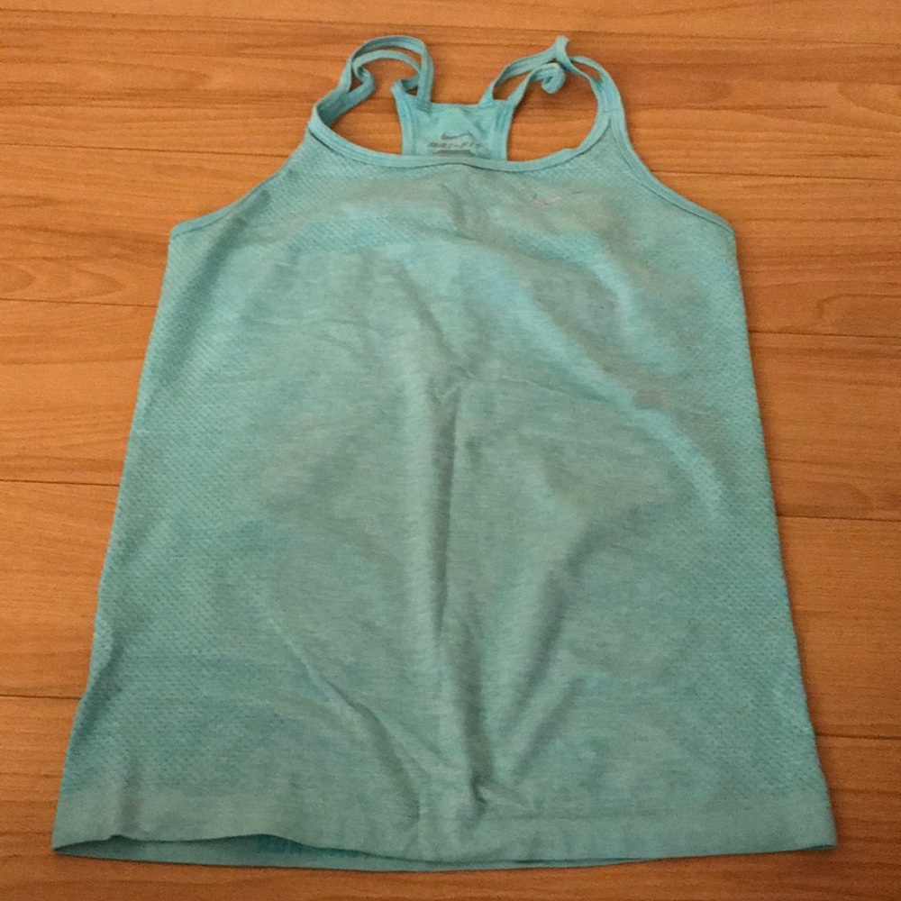 Light Blue Nike Dry Fit Tank